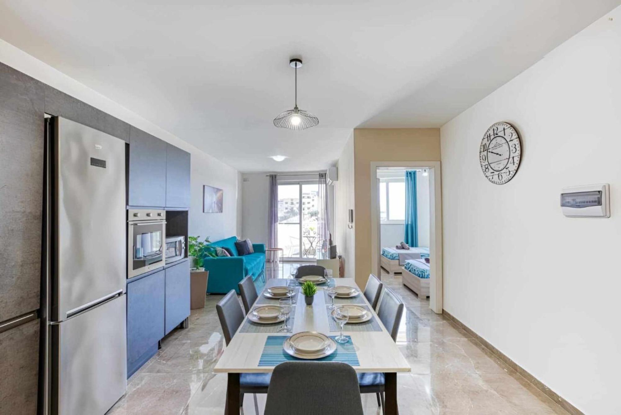Large, 3 Bedroom Apartment In Marsascala Marsaskala Eksteriør billede
